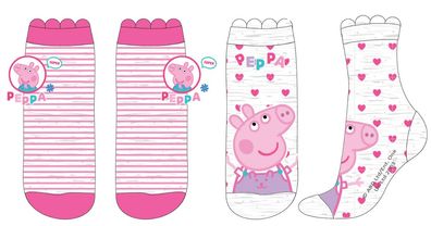 Peppa Pig - Socken, Sortiment (Größe 23-34)
