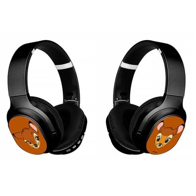 Wireless Stero Headphones with micro - Bambi 001 Disney Orange