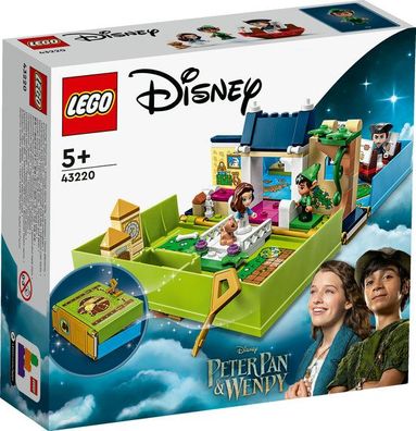 LEGO® 43220 - Disney Classic Peter Pan & Wendy Märchenbuch-Abenteuer (111 Teile)