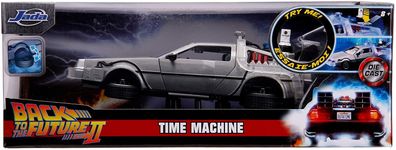 Jada Toys 253255021 - Zurück in die Zukunft 2 "Time Machine", 1:24 - Modellauto