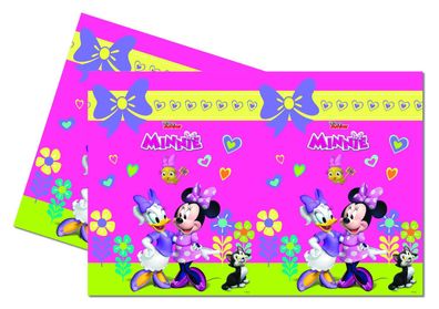 Minnie Mouse - Happy Helpers - 1 Plastik Tischdecke 120x180cm
