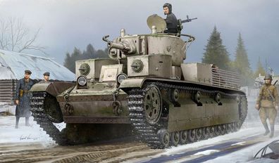 Hobby Boss 1:35 83853 Soviet T-28 Medium Tank (Riveted)