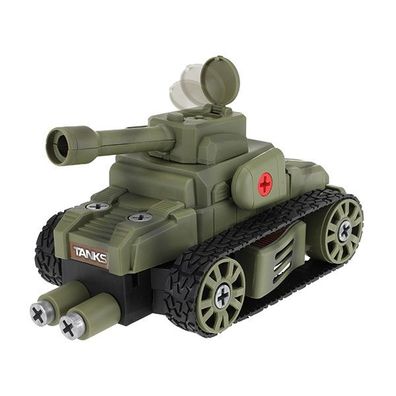 Toi Toys 15111A - ARMY - Militärpanzer, Bauset