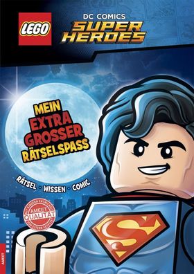 LEGO® DC COMICS SUPER HEROES Mein extragroßer Rätselspaß - Buch