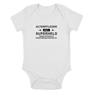 Babybody Altenpfleger - Superheld