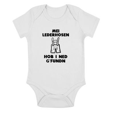 Babybody Mei Lederhosen hob i ned gefunden