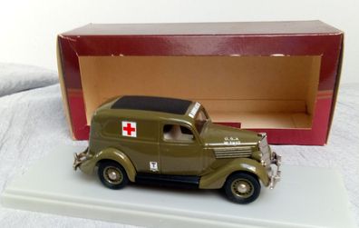 45 - Ford 1935 Fourgonnette, Militär Ambulanz, Rextoys