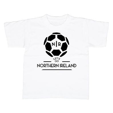 Kinder T-Shirt Football Nothern Ireland