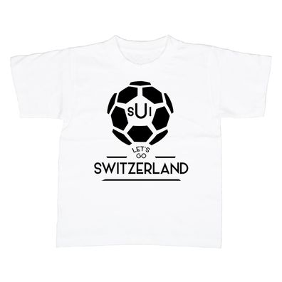 Kinder T-Shirt Football Switzerland