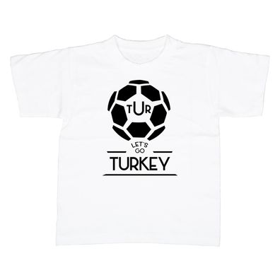 Kinder T-Shirt Football Turkey