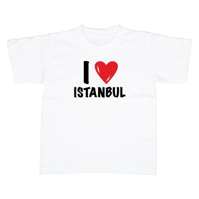 Kinder T-Shirt I love Istanbul