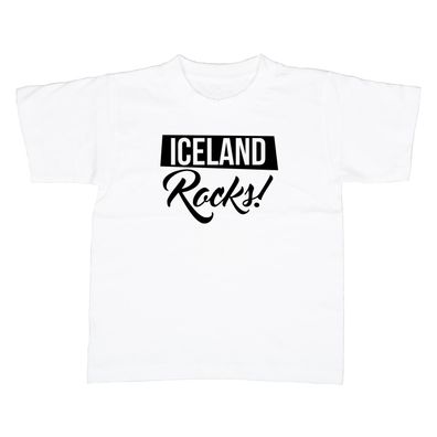 Kinder T-Shirt iceland rocks