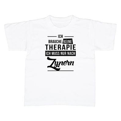 Kinder T-Shirt Ich brauche keine Therapie - Ich muss nur nach Zypern