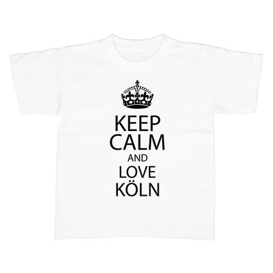 Kinder T-Shirt KEEP CALM Köln