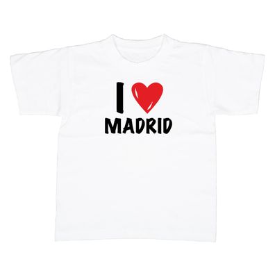 Kinder T-Shirt I love Madrid