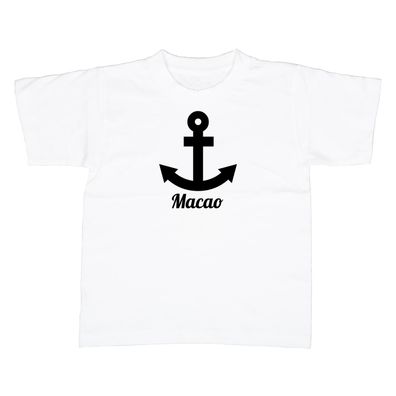 Kinder T-Shirt Macao Anker