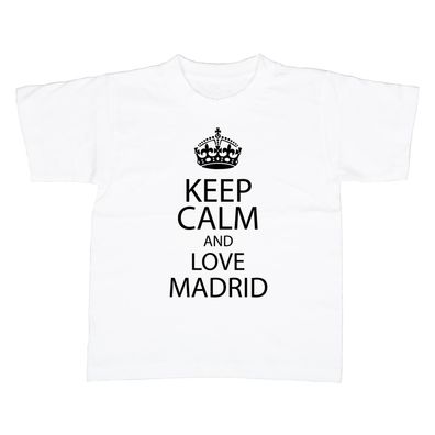 Kinder T-Shirt KEEP CALM Madrid