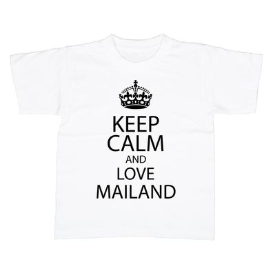 Kinder T-Shirt KEEP CALM Mailand
