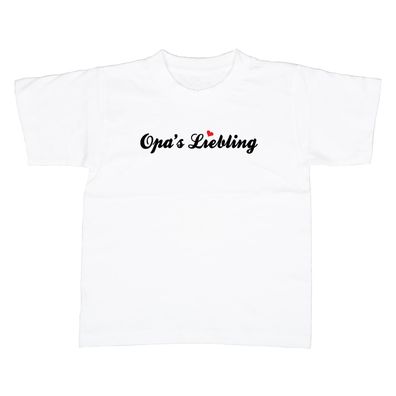 Kinder T-Shirt Opa's Liebling