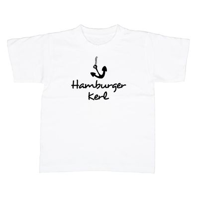 Kinder T-Shirt Hamburger Kerl