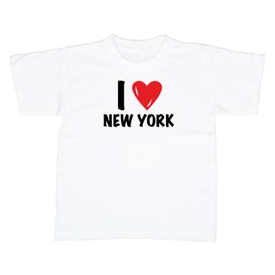 Kinder T-Shirt I love New York