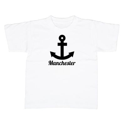 Kinder T-Shirt Manchester Anker