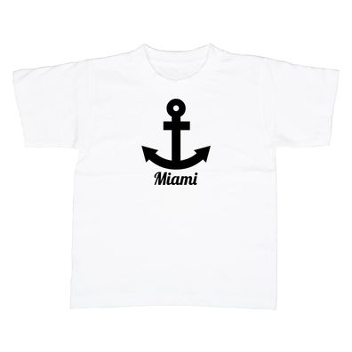 Kinder T-Shirt Miami Anker