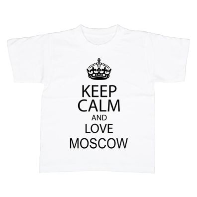 Kinder T-Shirt KEEP CALM Moscow