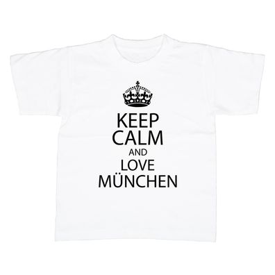 Kinder T-Shirt KEEP CALM München
