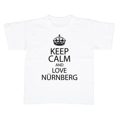 Kinder T-Shirt KEEP CALM Nürnberg