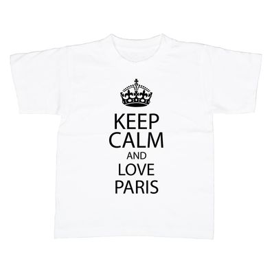 Kinder T-Shirt KEEP CALM Paris