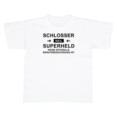 Kinder T-Shirt Schlosser Superheld