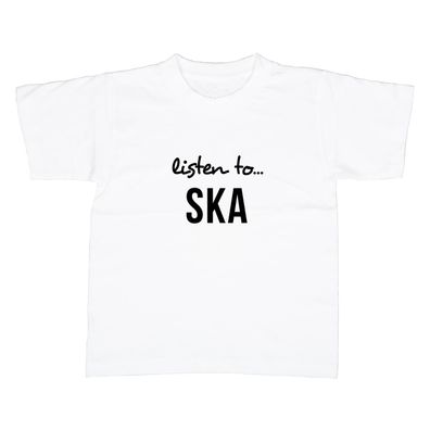 Kinder T-Shirt Listen to Ska