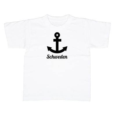 Kinder T-Shirt Anker Schweden