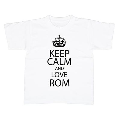 Kinder T-Shirt KEEP CALM Rom