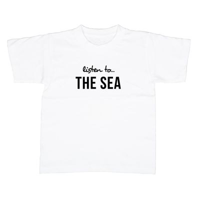 Kinder T-Shirt Listen to the Sea