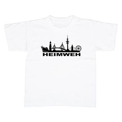 Kinder T-Shirt Hamburg Heimweh