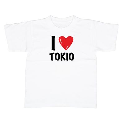 Kinder T-Shirt I love Tokio