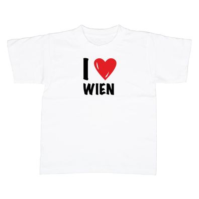 Kinder T-Shirt I love Wien