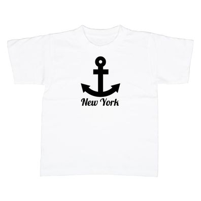 Kinder T-Shirt New York Anker