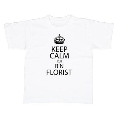 Kinder T-Shirt KEEP CALM Florist