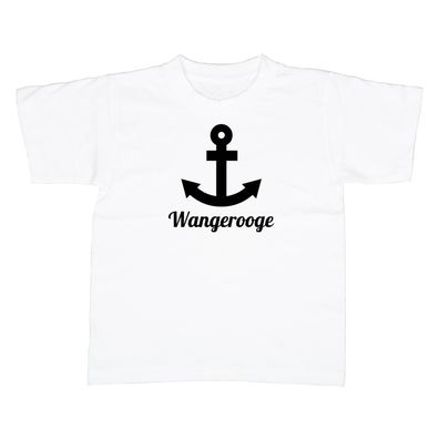 Kinder T-Shirt Anker Wangerooge