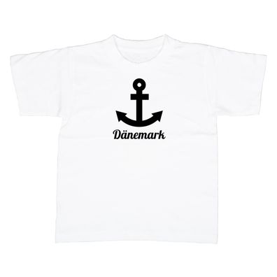 Kinder T-Shirt Anker Dänemark