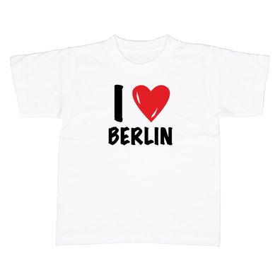 Kinder T-Shirt I love Berlin
