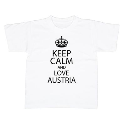 Kinder T-Shirt KEEP CALM Austria