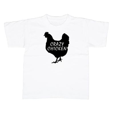 Kinder T-Shirt Crazy chicken