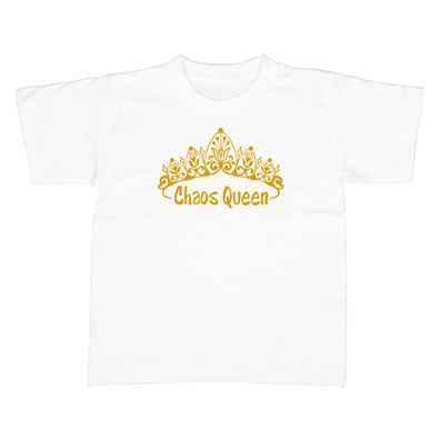 Kinder T-Shirt Chaos Queen Krone