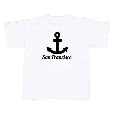 Kinder T-Shirt San Francisco Anker
