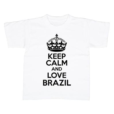 Kinder T-Shirt KEEP CALM Brazil