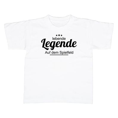 Kinder T-Shirt Lebende Legende auf dem Spielfeld